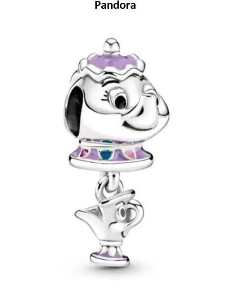 Pandora Disney Mrs Potts Chip Charm 29$